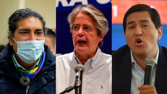 En medio de acusaciones y protestas se desarrolla la carrera por la presidencia de Ecuador
